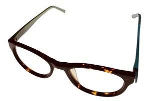 Converse Ophthalmic Mens Semi Round Tortoise Blue Plastic Frame Q014. 48mm - Picture 1 of 11