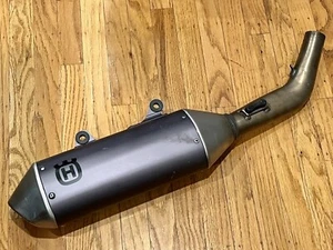 Husqvarna FC MUFFLER EXHAUST SILENCER SLIP ON PIPE STOCK 2016 - 2022 - Picture 1 of 2