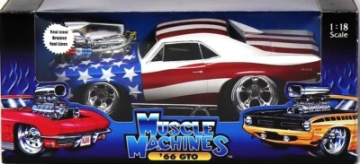 Muscle Machines '66 GTO 1:18 Scale "California Too Hot" - Image 1 of 4
