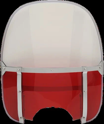 Carenado delantero acrílico rojo DS para Harley Electra Glide 65-84 Foto 1 de 3