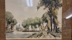 Roger Hebbelinck Belgium Signed/ Numbered Etching - Picture 1 of 12