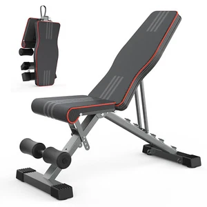 Multifunktion Hantelbank Trainingsbank Fitness Bank Schrägbank Klappbar Homegym - Bild 1 von 9