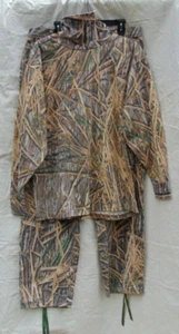 Vintage Mossy Oak U.S.A. Grass Camo Hunting set, Size XL, V.G. cd.,free shipping - Picture 1 of 11