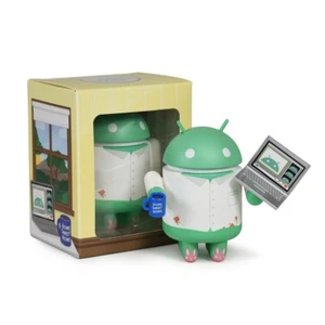 Android Mini Collectible Figurine "Work from Home" Brand New In Box Dead Zebra - Picture 1 of 1