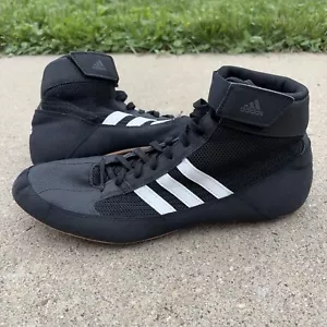 Adidas Wrestling Shoes - Havoc HVC - Black White - Mens Size 11 - AQ3325 - Picture 1 of 8