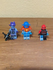 Lego Nexo Knights Minifigures Lot of 3 - Royal Soldier Guard Stone Stomper - Picture 1 of 7