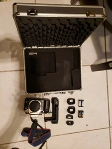 Canon EOS 50E Elan IIe AF 35mm SLR 2 Akkus Griff Tasche - Bild 1 von 12