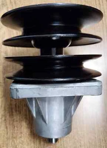 OEM MTD 918-0431 Cub Cadet Spindle Assembly Double Pulley Part # 918-0431C - Picture 1 of 1