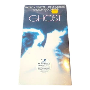 GHOST Factory Sealed VHS Original 1990 Paranormal Film MOORE GOLDBERG SWATZE NEW - Picture 1 of 13