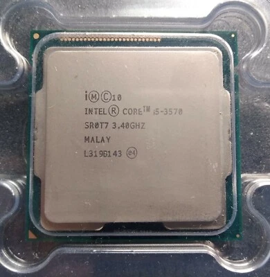 Intel Core i5 3570, 4C/4T, 3.40GHz LGA 1155 H2 - Bild 1 von 2