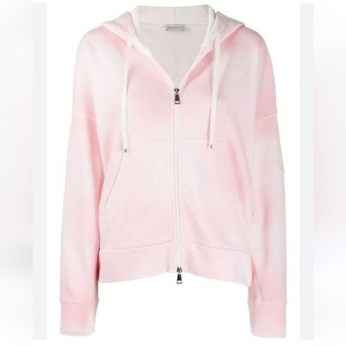 Felpa con cappuccio Moncler Maglia Ti Dye con cerniera M