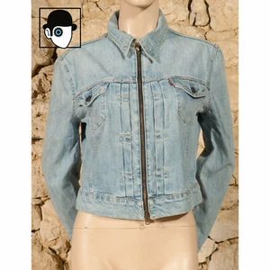 LEVIS VINTAGE DENIM JACKET - UK 10/12 - US 6/8 - FR 38/40 - Picture 1 of 6