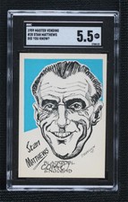 1959 Master Vending Did You Know Stanley Matthews #28 SGC 5.5