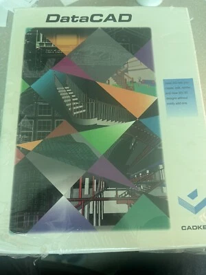 RARE NEW/SEALED VINTAGE SOFTWARE - DATACAD (CADKEY) VERSION 5 - 1994 MS DOS/IBM - Image 1 of 4