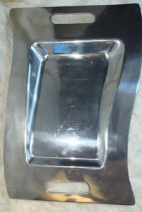 Villeroy & Boch 1748 Caffe New Wave Rectangular Metal Serving Platter Service - Picture 1 of 11