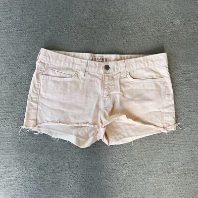 Pantalones cortos de mezclilla para mujer marca J corte rosa Sherbet talla 28 Foto 1 de 4