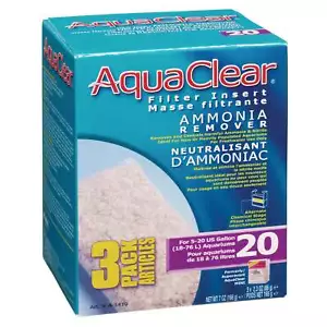 Aquaclear 20 Ammonia Remover Insert 3 Pack - Picture 1 of 1