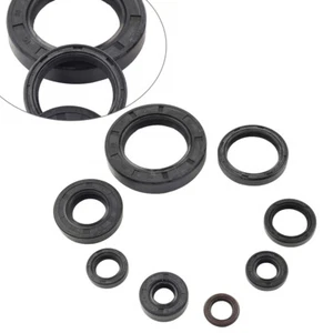 Complete Engine Oil Seal Kit Set 8pcs For Honda CR250R 1992-2001 - Picture 1 of 10