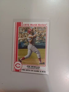 2021 Topps Heritage Joe Morgan 1972 World Series #72WS-7 Baseball Reds - Photo 1 sur 1
