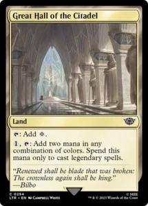 GREAT HALL OF THE CITADEL x4 mtg NM-M Lord of The Rings 4 Common - Picture 1 of 1