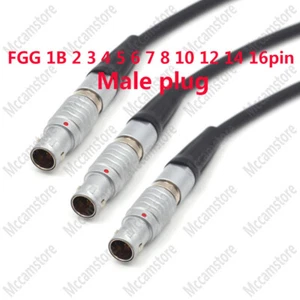 FGG 1B 2 3 4 5 6 7 8 10 12 14 16 Pin plug for ARRI Alexa Camera Timecode Teradek - Picture 1 of 7