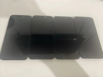 Lote de 4 mini pantalla de repuesto para iPhone 12 vidrio agrietado LCD MALO LEER Foto 1 de 4