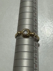 Anelli di fidanzamento in oro con moissanite 14 carati - Foto 1 di 5