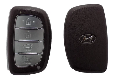 OEM 2015-2019 HYUNDAI SONATA 4 BUTTON REMOTE KEY FOB CASE SHELL REPLACEMENT Foto 1 de 4