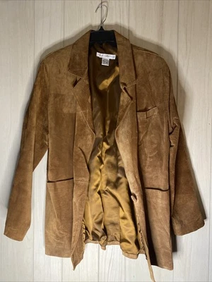 Chaqueta blazer de gamuza Preswick and Moore Foto 1 de 4