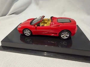 Hot Wheels 100% Ferrari 360 Spider Red Diecast Model Car 1:24 Collectible - Picture 1 of 5