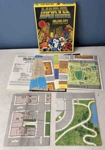 TSR Marvel Super Heroes Deluxe City Campaign Set + Advanced Map & Basic Map - Picture 1 of 8
