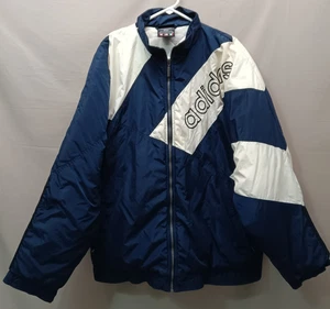 Men's Vintage Adidas Puffer Jacket XL (C780) - Picture 1 of 24