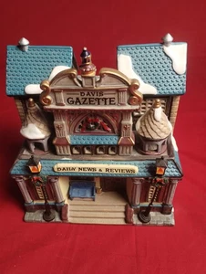 Lemax 2000 Davis Gazette  News Village - Retired Collectible  - Picture 1 of 8