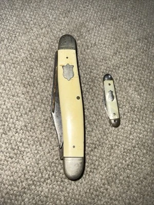 Navaja de Bolsillo Camillus Mango Amarillo 3 Hojas Hoja Suelta De Colección Ver Fotos Foto 1 de 4