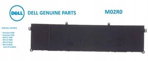 Bateria DELL Alienware X16 R1 R2 M02R0 Precision 5540 5550 XPS 7590 9500 - Zdjęcie 1 z 4