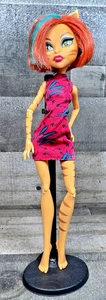2011 Monster High Doll Toralei Stripe Cat Freaky Fieldtrip No Tail VGC - Picture 1 of 7