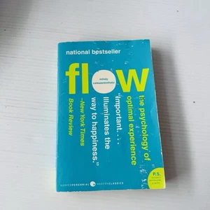 Flow: The Psychology of Optimal Experience by Mihaly Csikszentmihalyi (English)  - Bild 1 von 9
