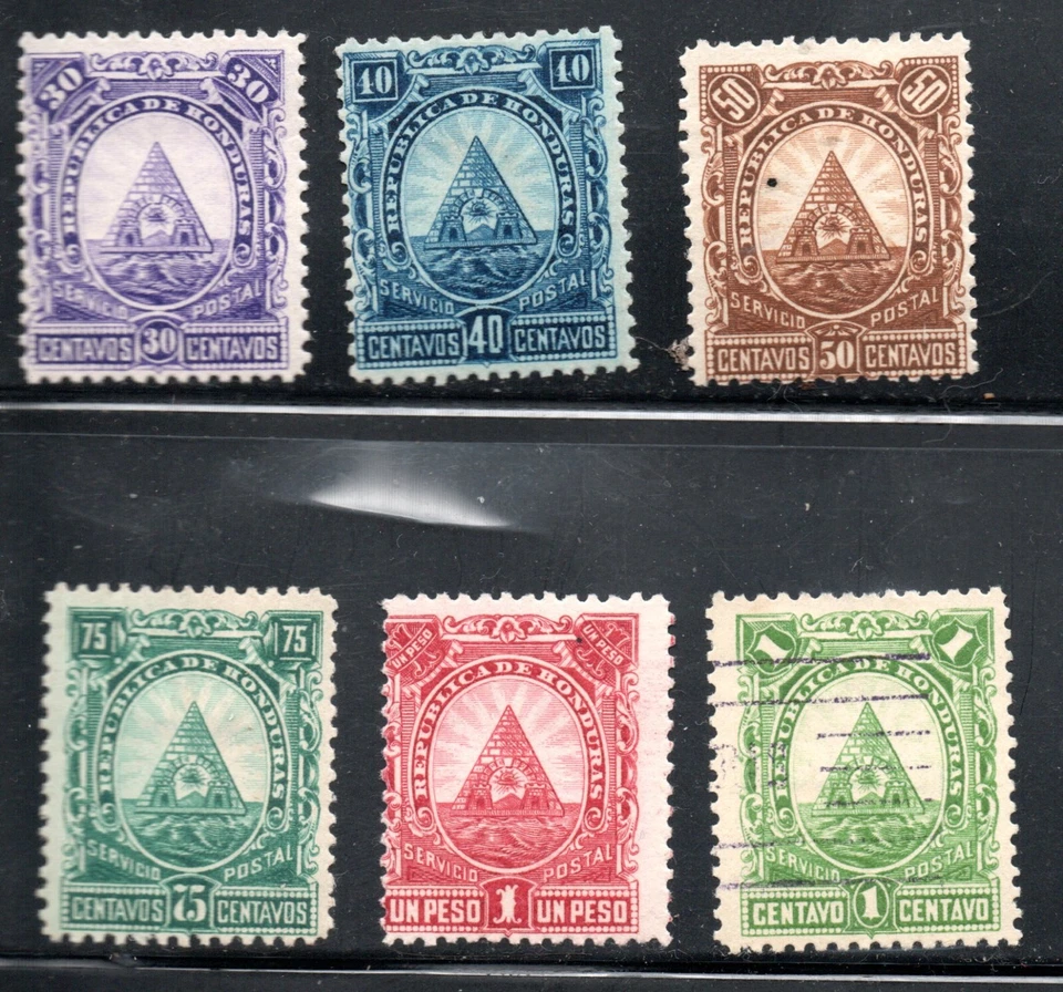 ГОНДУРАС, 6 SELLOS (NE- 076) - Изображение 1 из 1
