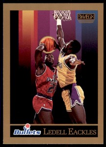1990-91 SkyBox Ledell Eackles . Washington Bullets #287