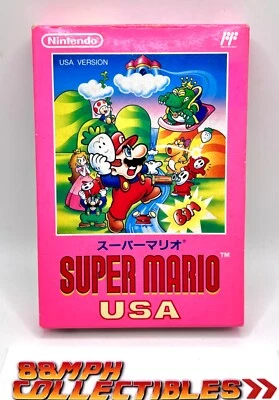 MINT SUPER MARIO BROS. USA or 2 NES Nintendo Japanese Famicom, Ships from 🇺🇸! - Image 1 of 4