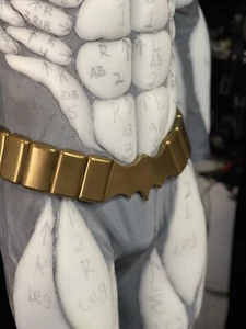 Bat Hero Gold Utility Belt, Urethane, Handmade, Cosplay, Free Domestic Shipping - Picture 1 of 6