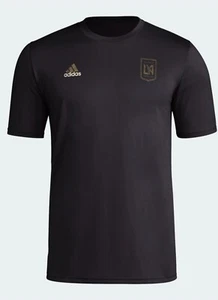 LAFC Los Angeles Football Club Adidas Short Sleeve Shirt Men's Size 2XL - Picture 1 of 3