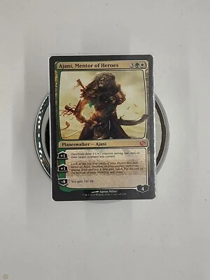 Ajani, Mentor of Heroes Journey Into Nyx NM Small Seller Fast Shipping! - Image 1 of 4