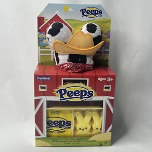 2025 Peeps with 5” Cowboy Bunny Peep With Hat & Bandana Exp 06/2025 - Imagen 1 de 5