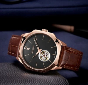 mens dress watch (Megir) Elegant sapphire - Picture 1 of 3