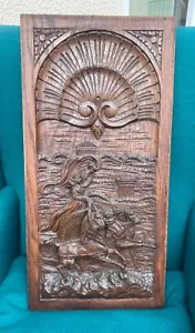 Very large, detailed original, antique French carving 102 cm 41 inches - Picture 1 of 16