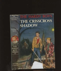 Hardy Boys: #32: The Criss Cross Shadow (1953B-2) HB/DJ 1st/2nd - Picture 1 of 5