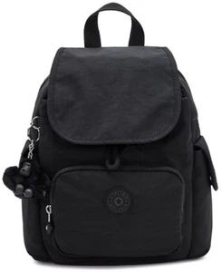 Mochila Kipling City Pack Negra Negra Noir Plata - Imagen 1 de 8