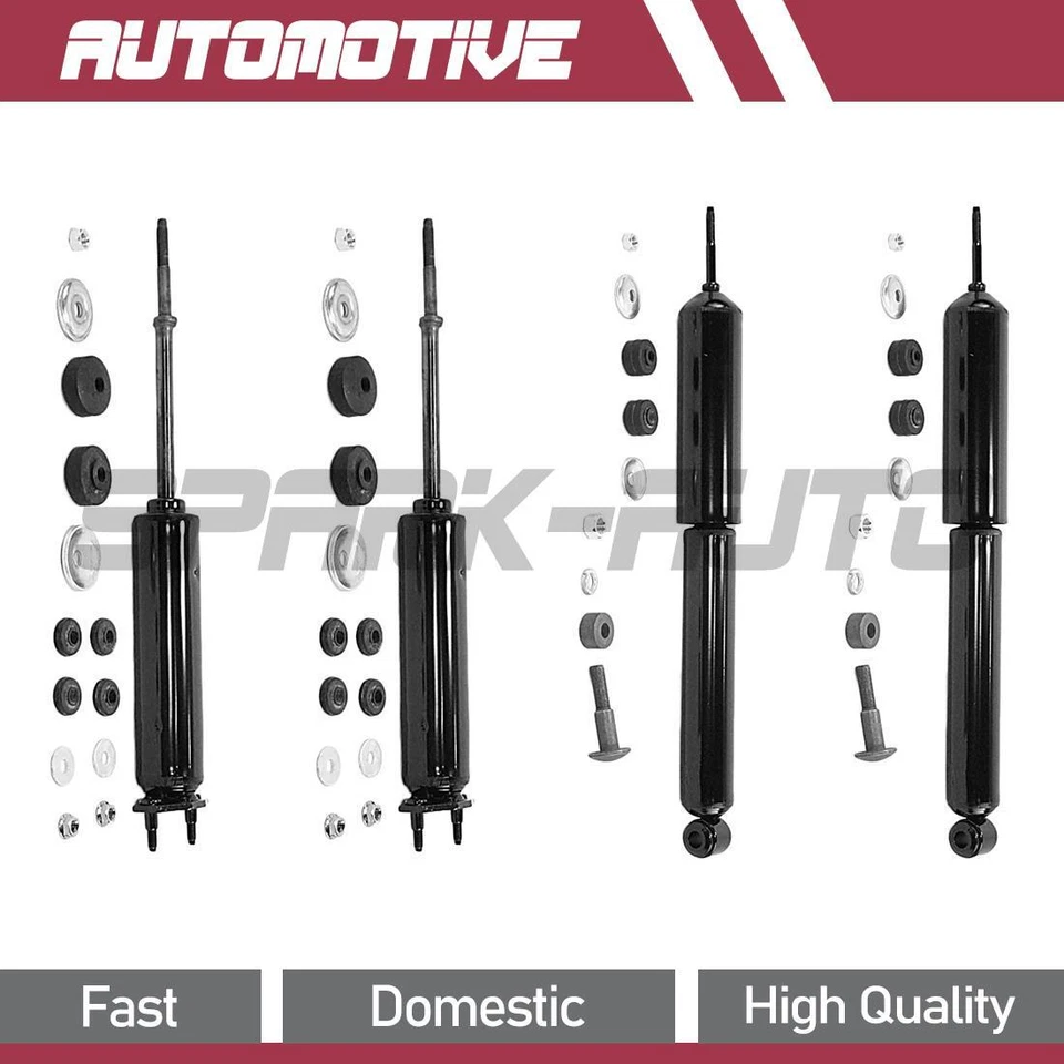 4x Amortiguadores de puntales delanteros y traseros Monroe para AMC Gremlin 1977 Foto 1 de 3