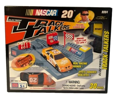 NASCAR #20 Track Talkers Mega Bloks Electronic 9994 30-Piece Set - Image 1 of 4
